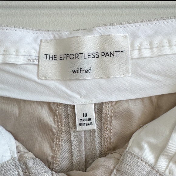 🏷️ SOLD • WILFRED • The Effortless Pant™ Linen in Natural Ecru • 10 - Picture 5 of 15